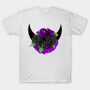 PURPLE DARK ROSE T-Shirt